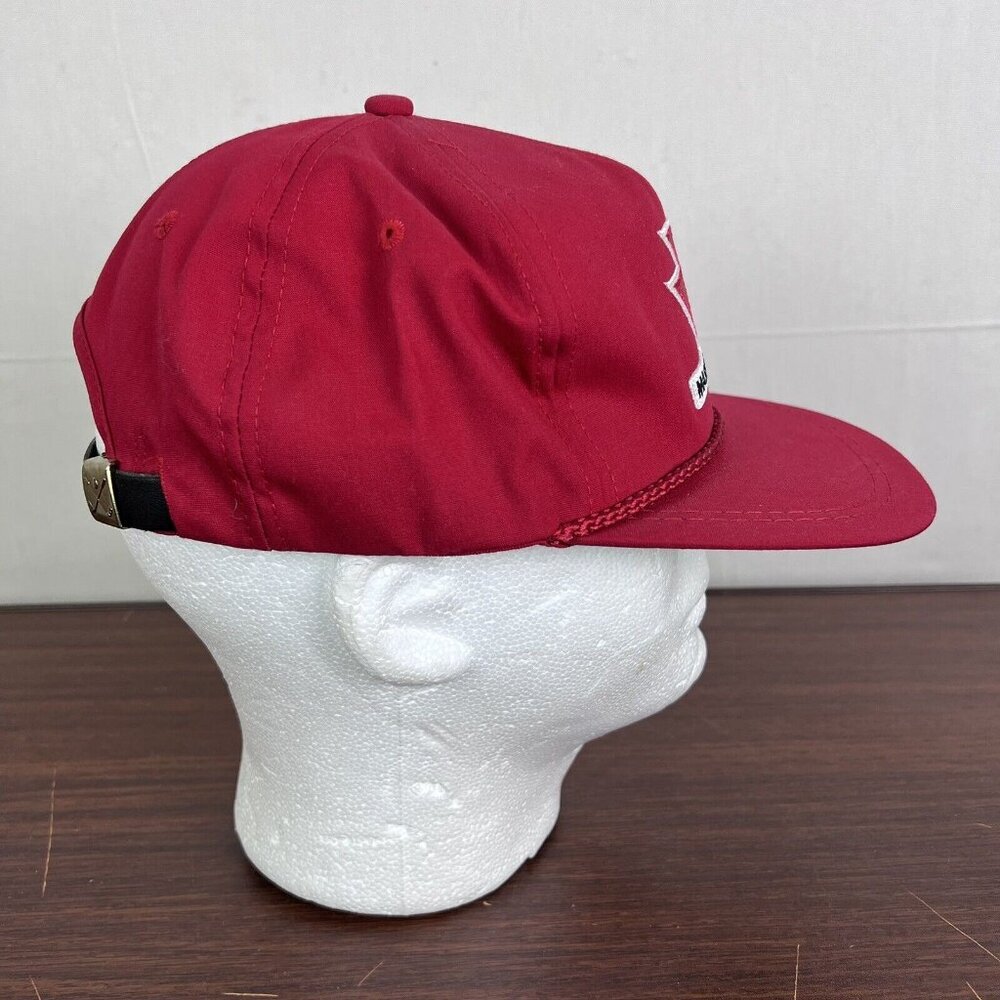 K-Products Massey Ferguson Tractor StrapBack Hat Farm Ag New Cord Embroidered - Picture 8 of 12